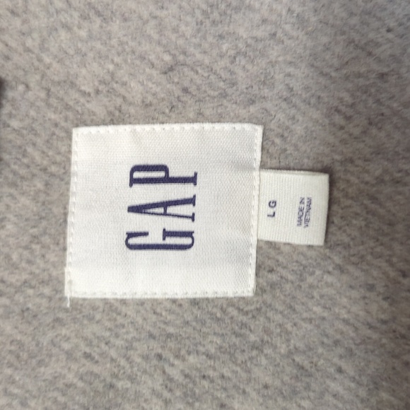 Grey wool blend jacket. - Picture 4 of 5